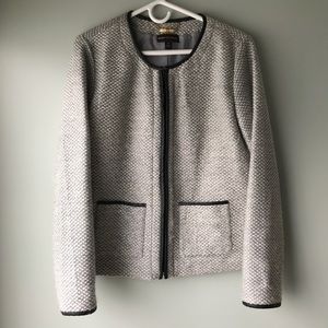 White and Black Dana Buchman Jacket
